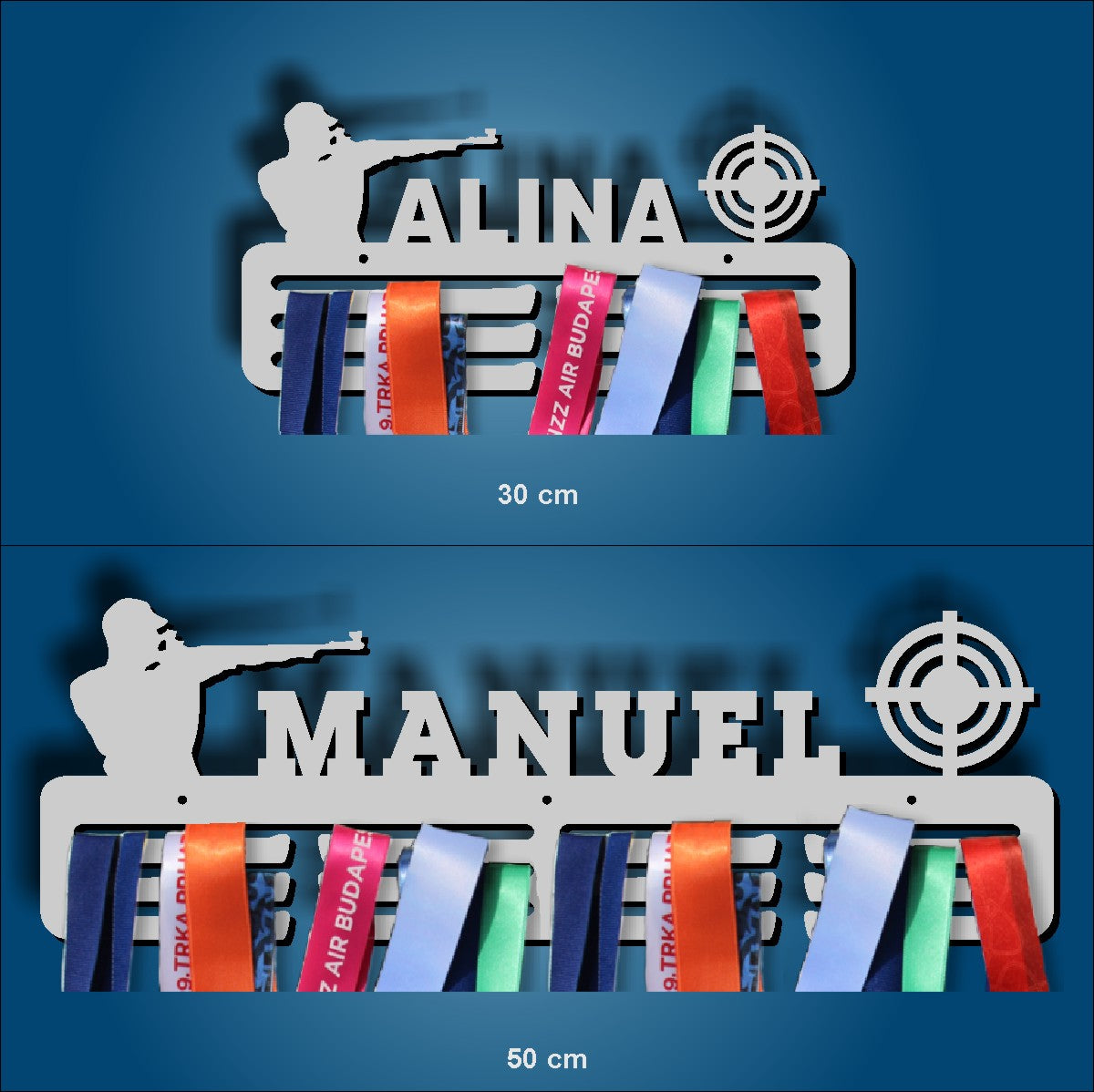 Shooting - Medal Hangers