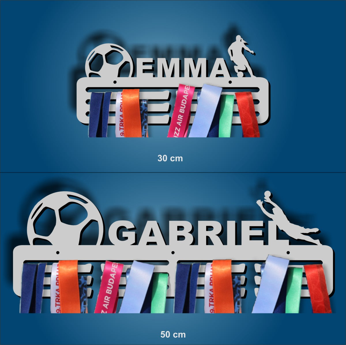 Soccer/Football - Medal Hangers