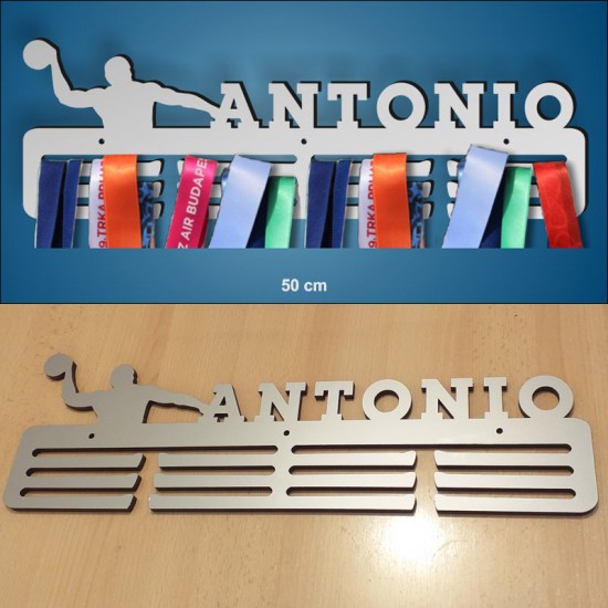 Medal Hangers with your inscription - custom made, according to your wish