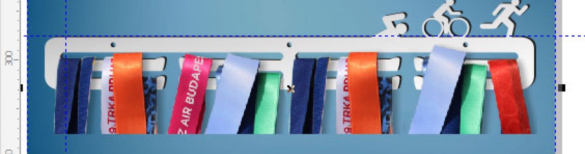 Medal Hangers with your name and according to your wish!