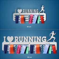 I love Running - Running - Medal Hangers